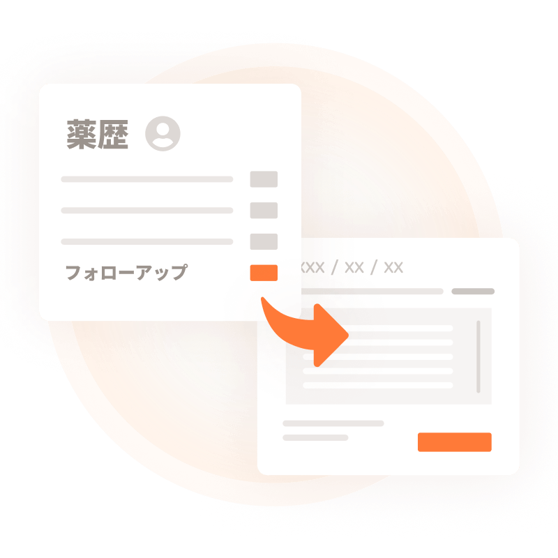 服薬フォローのイメージ